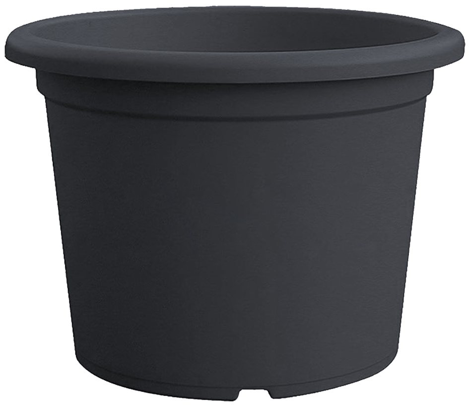 tera Pflanzgefäß , Basic Round, , Durchm.: 250 mm, anthrazit von tera