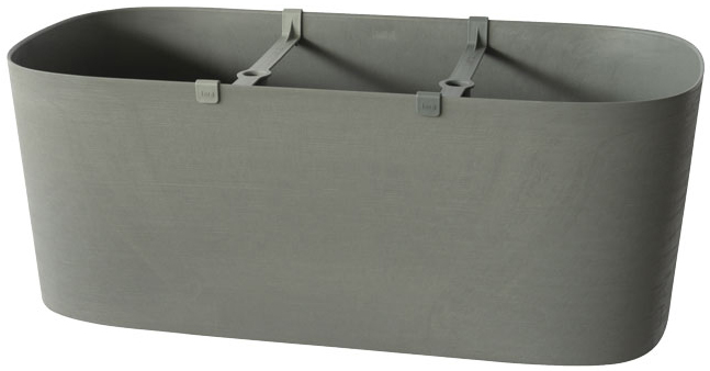 tera Pflanztrog , Kos, , Breite: 780 mm, fog grey von tera