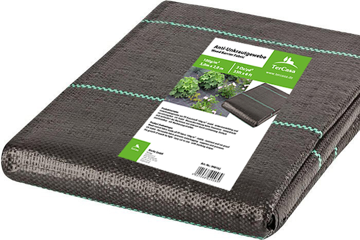 TerCasa Anti-Unkrautgewebe, 2 x 10 m, schwarz TerCasa Anti-Unkrautgewebe, 2 x 10 m, schwarz von tercasa