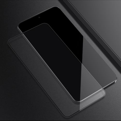 teroxa Displayschutzfolie aus gehärtetem Glas für POCO F7, explosionsgeschützt, 0,3 mm, 2,5D, hochklar, schwarzer Rand, vollständige Abdeckung, gehärtetes Glas (schwarzer Rand) von teroxa