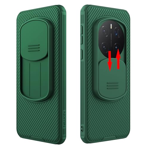 teroxa Honor Magic 7 Pro Hülle mit Kameraabdeckung, Ecken Airbag Stoßfest Schutzhülle Slide Cover Objektivschutz Case Magic7 Pro (Grün) von teroxa