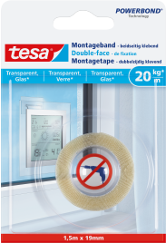 TESA 77740-00000 - Montageband - Transparent - Innen & Au�en - Glas - Kunststoff (77740-00000-00) von tesa