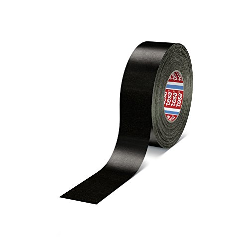 Tesa T46515050S Klebeband 4651 Premium, 50 m x 50 mm, Schwarz von tesa