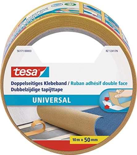 tesa 56171-00003-01 Universal Doppelklebeband,10m x 50mm von tesa