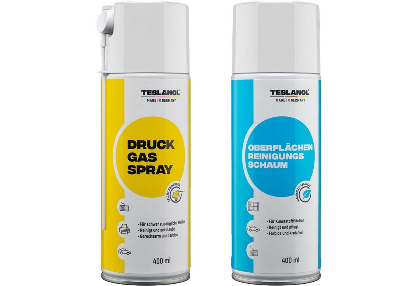 teslanol Kabelzubehör TESLANOL Office-Sprays-Set, 2-teilig teslanol Kabelzubehör TESLANOL Office-Sprays-Set, 2-teilig von teslanol