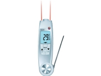 testo 104-IR Einstechthermometer (HACCP) Messbereich Temperatur -50 bis 250 °C Sensortyp NTC Konform mit HACCP (Lebensmittelsicherheit), Berührungslose IR-Messung von testo