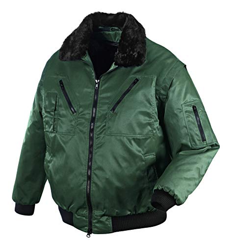 teXXor Piloten Oslo Arbeitsjacke mit abnehmbaren Ärmeln, XXL, grün, 4179 teXXor Piloten Oslo Arbeitsjacke mit abnehmbaren Ärmeln, XXL, grün, 4179 von texxor