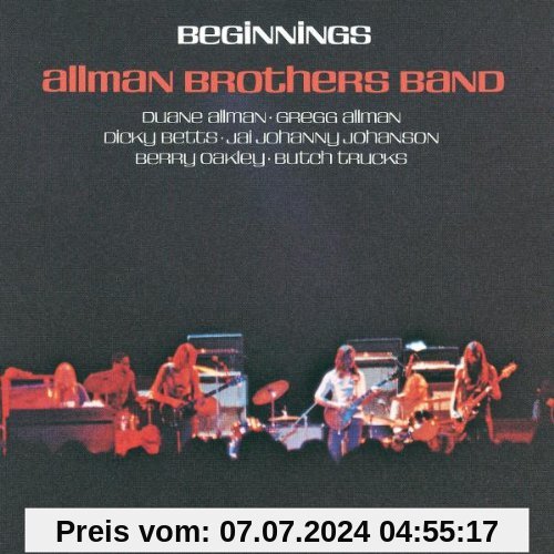 Beginnings von the Allman Brothers Band
