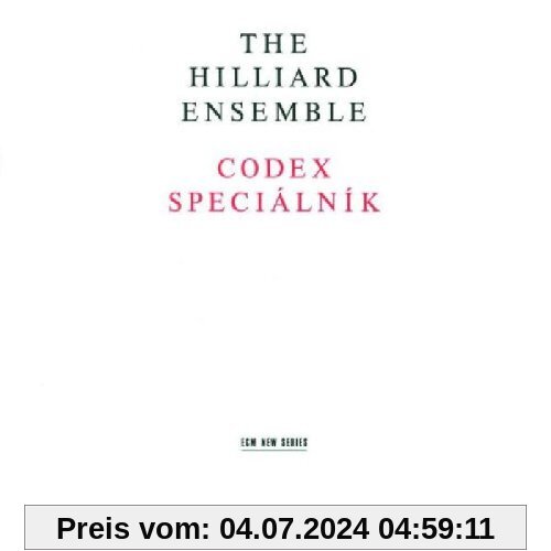 Codex specialnik (Musik aus einem Prager Manuskript um 1500) von the Hilliard Ensemble