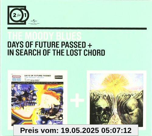2 For 1:Days Of Future Passed/In Search Of... (Digipack ohne Booklet) von the Moody Blues