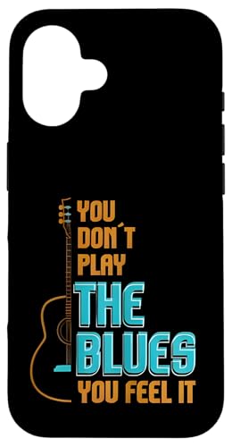 Bluesmusik I Musikbandliebhaber Gitarrenlehrer Blues Hülle für iPhone 16 Bluesmusik I Musikbandliebhaber Gitarrenlehrer Blues Hülle für iPhone 16 von the Music Guitar Gifts