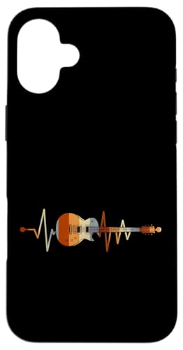 Heartbeat Guitar | Musikliebhaberband | Gitarrist | Retro Hülle für iPhone 16 Plus Heartbeat Guitar | Musikliebhaberband | Gitarrist | Retro Hülle für iPhone 16 Plus von the Music Guitar Gifts
