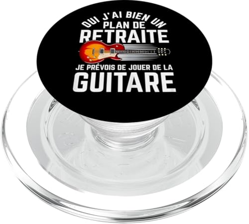 Lustige Musikgitarre zum Ruhestand, Geschenke für Männer, Frauen und Kinder PopSockets PopGrip für MagSafe Lustige Musikgitarre zum Ruhestand, Geschenke für Männer, Frauen und Kinder PopSockets PopGrip für MagSafe von the Music Guitar Gifts