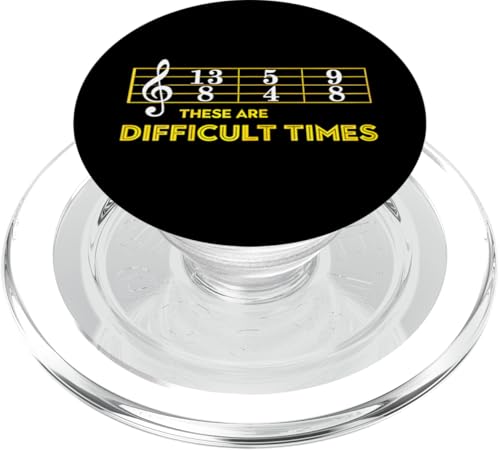 Musiker Noten - These Are Difficult Times Guitar PopSockets PopGrip für MagSafe Musiker Noten - These Are Difficult Times Guitar PopSockets PopGrip für MagSafe von the Music Guitar Gifts