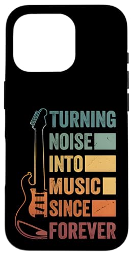 Retro-Gitarre | Verwandeln Sie Lärm in Musik für immer Geschenke Hülle für iPhone 16 Pro Retro-Gitarre | Verwandeln Sie Lärm in Musik für immer Geschenke Hülle für iPhone 16 Pro von the Music Guitar Gifts