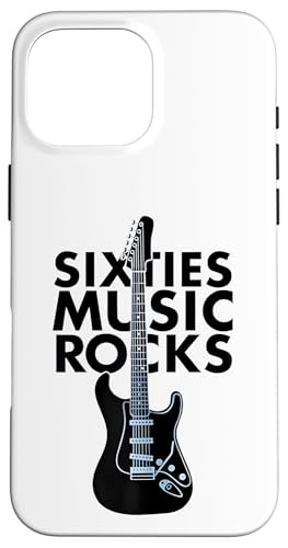 Sixties 60's Music Rocks Gitarre Geschenke für Männer Frauen Hülle für iPhone 16 Pro Max Sixties 60's Music Rocks Gitarre Geschenke für Männer Frauen Hülle für iPhone 16 Pro Max von the Music Guitar Gifts