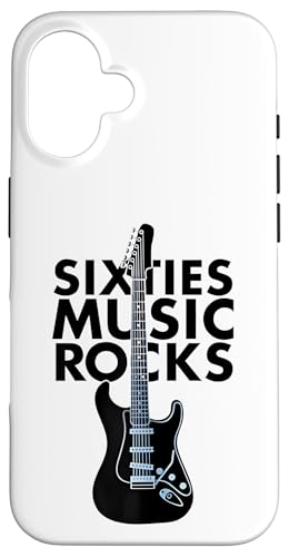 Sixties 60's Music Rocks Gitarre Geschenke für Männer Frauen Hülle für iPhone 16 Sixties 60's Music Rocks Gitarre Geschenke für Männer Frauen Hülle für iPhone 16 von the Music Guitar Gifts