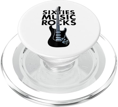 Sixties 60's Music Rocks Gitarre Geschenke für Männer Frauen PopSockets PopGrip für MagSafe Sixties 60's Music Rocks Gitarre Geschenke für Männer Frauen PopSockets PopGrip für MagSafe von the Music Guitar Gifts