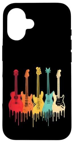 Vintage Gitarre Geschenke für Männer Frauen Musikband Gitarristen Hülle für iPhone 16 Vintage Gitarre Geschenke für Männer Frauen Musikband Gitarristen Hülle für iPhone 16 von the Music Guitar Gifts