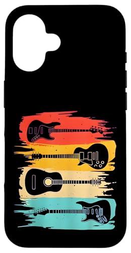 Vintage Gitarre Geschenke für Männer Frauen Musikband Gitarristen Hülle für iPhone 16 Vintage Gitarre Geschenke für Männer Frauen Musikband Gitarristen Hülle für iPhone 16 von the Music Guitar Gifts