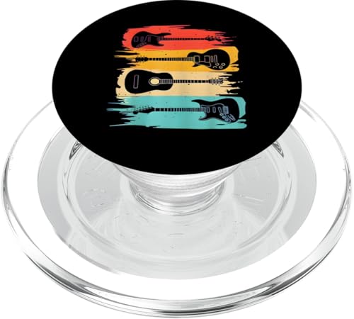 Vintage Gitarre Geschenke für Männer Frauen Musikband Gitarristen PopSockets PopGrip für MagSafe Vintage Gitarre Geschenke für Männer Frauen Musikband Gitarristen PopSockets PopGrip für MagSafe von the Music Guitar Gifts