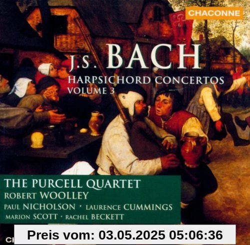 Cembalokonzerte Vol. 3 von the Purcell Quartet