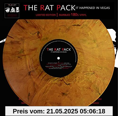 It Happened In Vegas - Limited Edition- 180gr. marbled Vinyl [Vinyl LP / MAGIC OF VINYL] von the Rat Pack