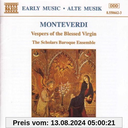 Monteverdi: Marienvesper Schola von the Scholars Baroque Ensemble