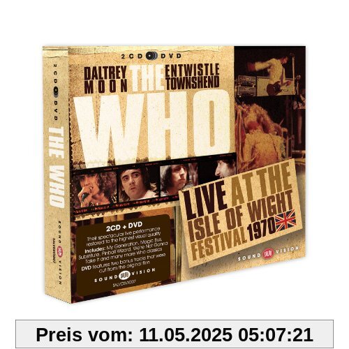 Live at the Isle of Wight 1970 (2cd+Dvd) von the Who