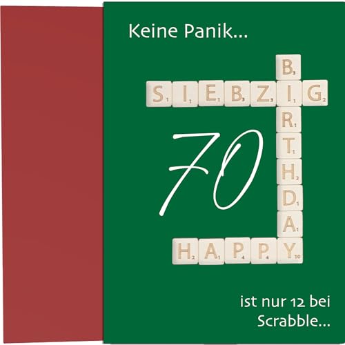 the lazy panda card company Geburtstagskarte 70 – Lustige Karte mit witzigem Spruch zum runden Geburtstag the lazy panda card company Geburtstagskarte 70 – Lustige Karte mit witzigem Spruch zum runden Geburtstag von the lazy panda card company
