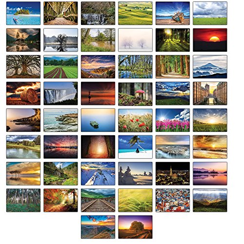 the lazy panda card company Landschaften Postkarten - 50 verschiedene Postkarten von the lazy panda card company