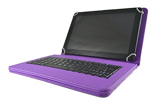 Theoutlettablet® Schutzhülle mit Tastatur für Lenovo Tab 2 A10-30 X30F 10,1 Zoll (25,7 cm) von theoutlettablet