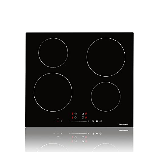 Thermomate IHTB604 Induktionskochfeld 4 Kochzonen, Einbau Induktionskochplatte 60cm, Eingebautes Elektrokochfeld 7000W, Booster-Function,Slider Control,Induktionsherd Keramikplatte/Ohne Stecker Thermomate IHTB604 Induktionskochfeld 4 Kochzonen, Einbau Induktionskochplatte 60cm, Eingebautes Elektrokochfeld 7000W, Booster-Function,Slider Control,Induktionsherd Keramikplatte/Ohne Stecker von thermomate