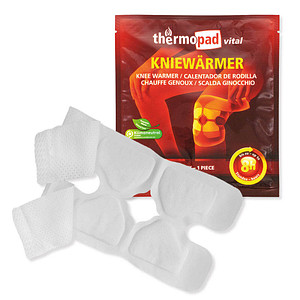 thermopad® Einmal-Kniewärmer XXL 78604 weiß, 4 St. von thermopad®