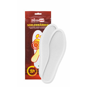 thermopad® Wärmesohlen selbstklebend 78092-1, Gr. M (Gr. 38-39) weiß, 10 St. von thermopad®