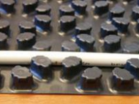 Thermrad Kunststoff-Noppenplatten zum Andrücken von Fußbodenheizungsrohren, ohne Dämmung 1m2 pro Platte 20 Platten pro Packung von thermrad