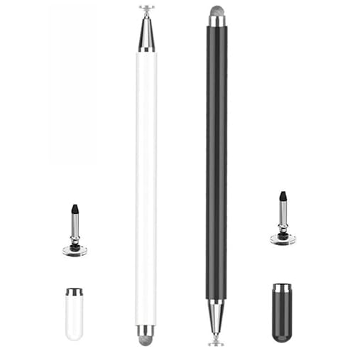 Stylus Pen für Samsung Galaxy Tab A7/A8/A8plus/A9/A9Plus Kompatibel mit iPad/Android Tablet Alle Touch-Geräte Universal Hochempfindlicher S Pen (Weiß + Schwarz) von thexxa