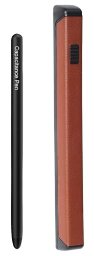 thexxa Z Fold Stylus Pen Ersatz für Galaxy Z Fold 5/Flod 4/Fold 3 Edition S Pen mit Hülle (Braun) von thexxa