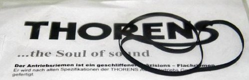 Antriebsriemen für TD 2010 Plattenspieler Thorens Original Riemen Belt von thorens