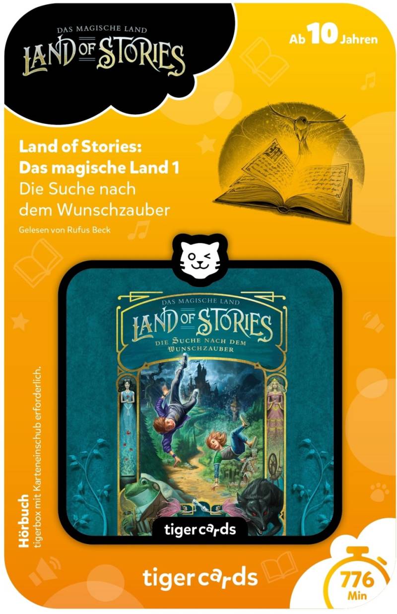 tigercard Land of Stories: Das magische Land 1 Die Suche nach dem Wunschzauber von tigermedia