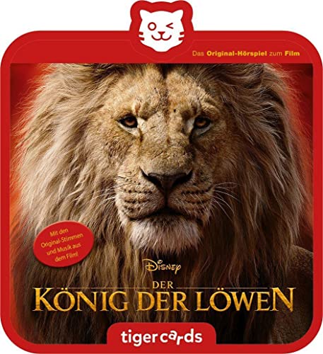 tigermedia tigercard Disney König der Löwen beste Kinder Hörspiele tigerbox Hörbox Kassetten Box Hörbücher Lieder Geschenkidee Taufe Einschulung von tigermedia