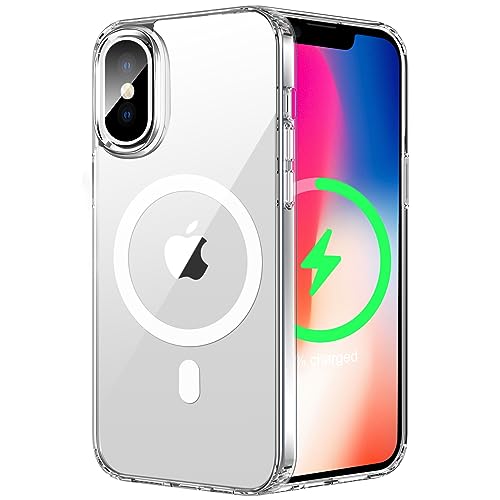 tigratigro Case for iPhone iPhone X/iPhone XS,Compatible with Mag-Safe, Scratch Resistant, Non-Slip Protective Structure, Classic Transparent Style von tigratigro