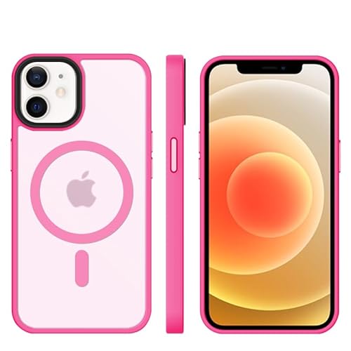 tigratigro Schutzhülle für iPhone 11 (6,1 Zoll), kompatibel mit Mag-Safe, durchscheinend, matte Textur, flexibel und schützt vor Fingerabdrücken, hautähnliche Textur (Sakura Pink) von tigratigro