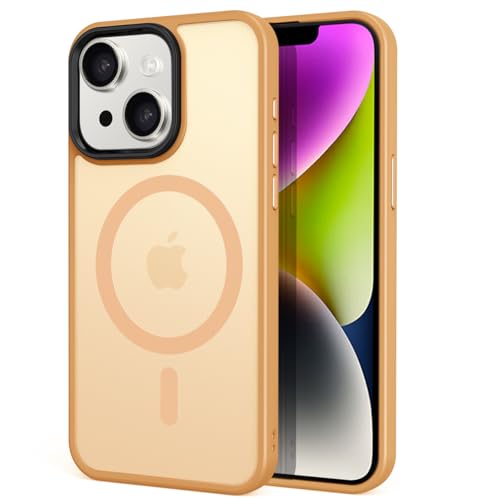 tigratigro] iPhone 13 Case Compatible with Mag-Safe Transparent Matte Texture Flexible and Anti-Fingerprint Skin-Like Texture (iPhone 13 Bronze) von tigratigro