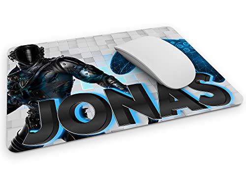 timalo® Gaming Mousepad mit Namen | Gamer Mauspad Konsole personalisiert mit Wunschname für Jungen | Mousepad-g-35 von timalo