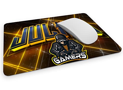 timalo® Mousepad Gamer mit Namen Bedrucken Lassen | Mauspad Gaming Motiv Nickname | Mousepad-g-18 von timalo