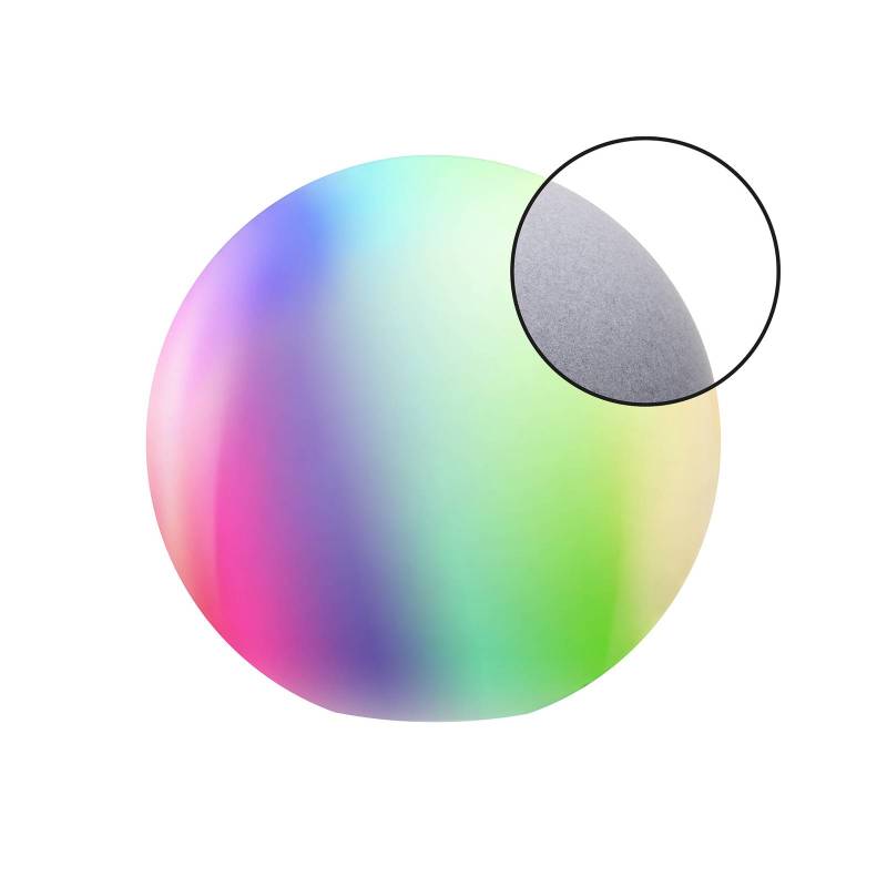 Müller Licht tint Calluna LED-Kugel Stein, 50 cm von tint