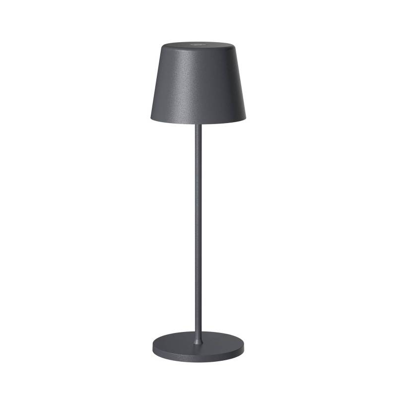 Müller Licht tint LED-Akku-Tischleuchte Dalia, Alu anthrazit von tint