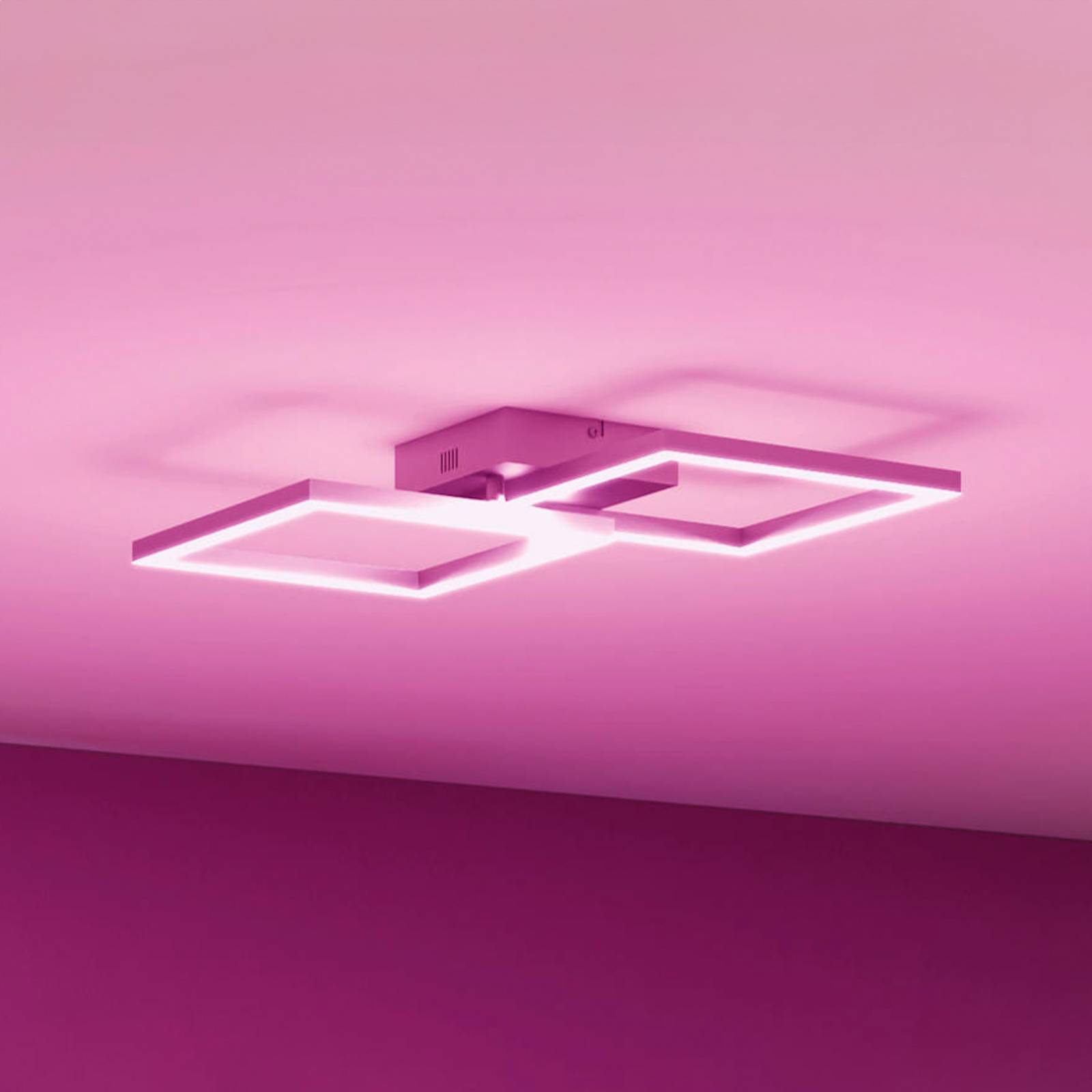 Müller Licht tint LED-Deckenleuchte Cano, RGB, CCT, silber Müller Licht tint LED-Deckenleuchte Cano, RGB, CCT, silber von tint