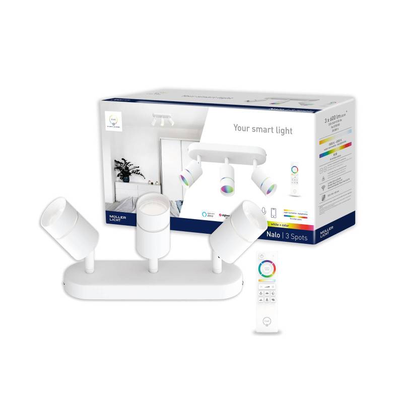 Müller Licht tint Nalo LED-Strahler, dreiflammig von tint